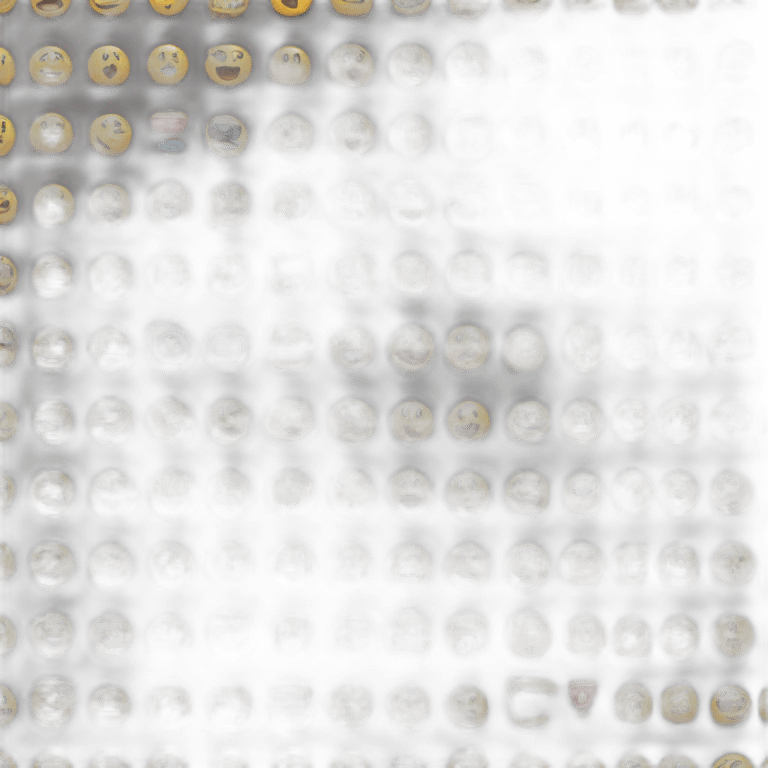 digital display with numbers emoji