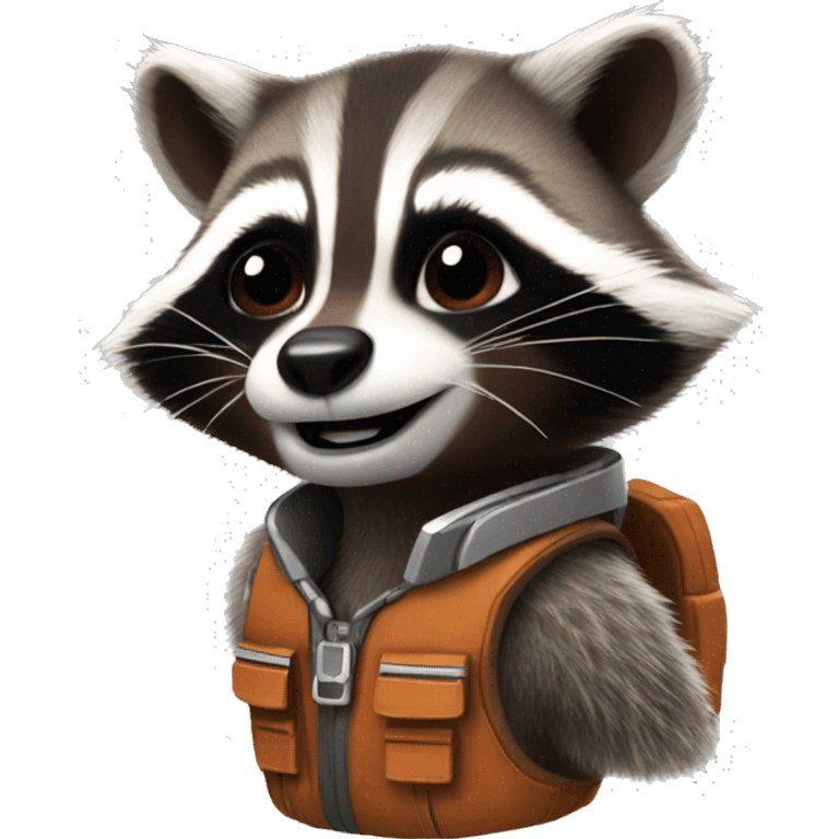 Rocket racoon  emoji