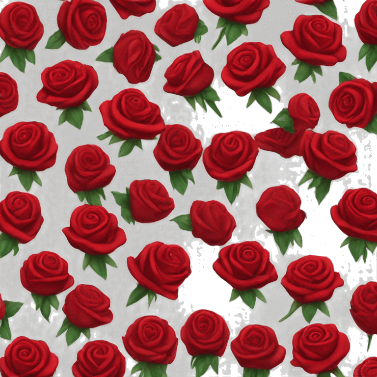 red roses blood emoji