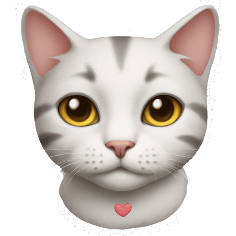 Cat love emoji