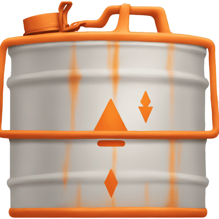 orange gasoline container emoji