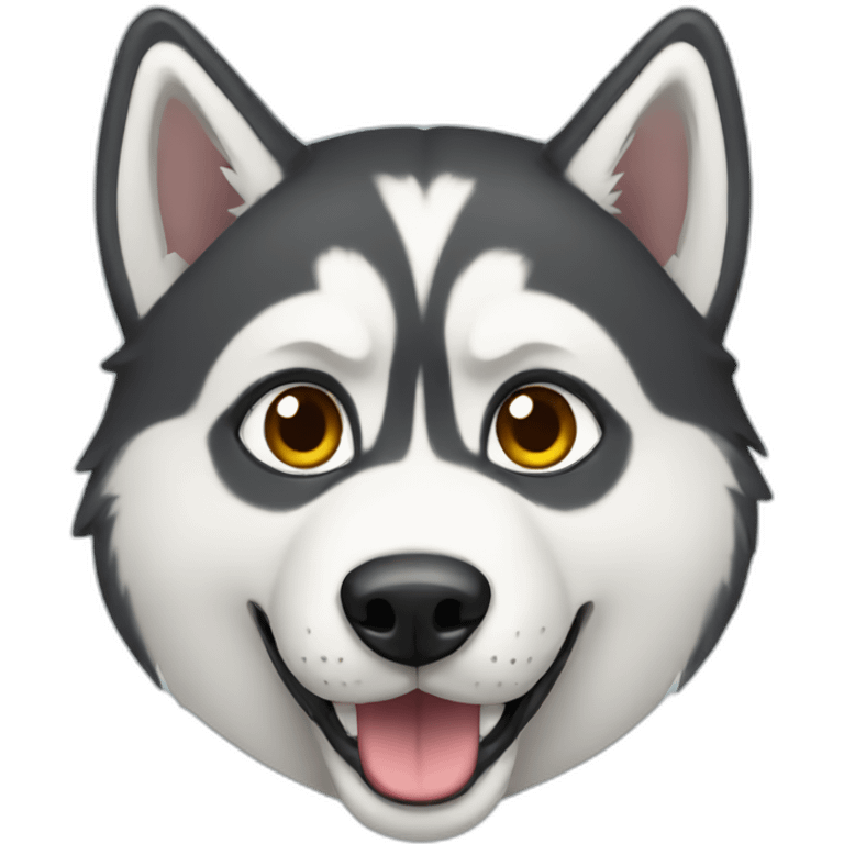 Husky emoji