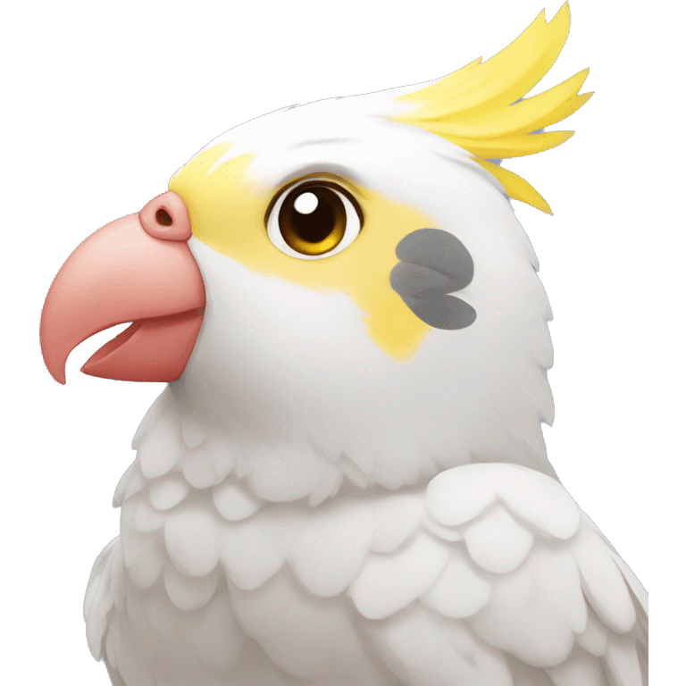 Cockatiel emoction emoji