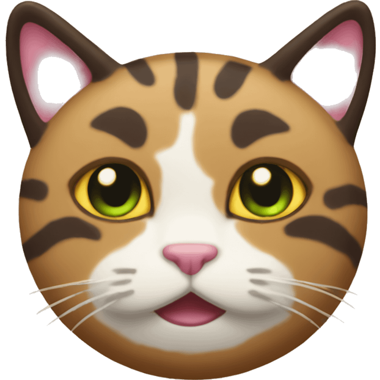 Cookie cat emoji