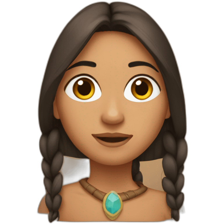 Pocahontas emoji