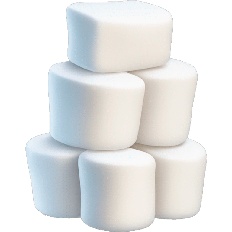 stack of marshmallows emoji