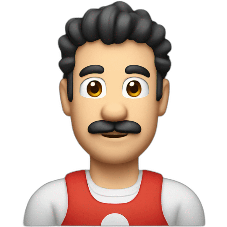 mario without mustache emoji