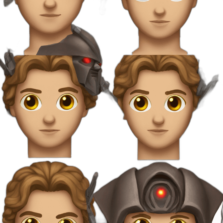 Anakin with sith eyes emoji