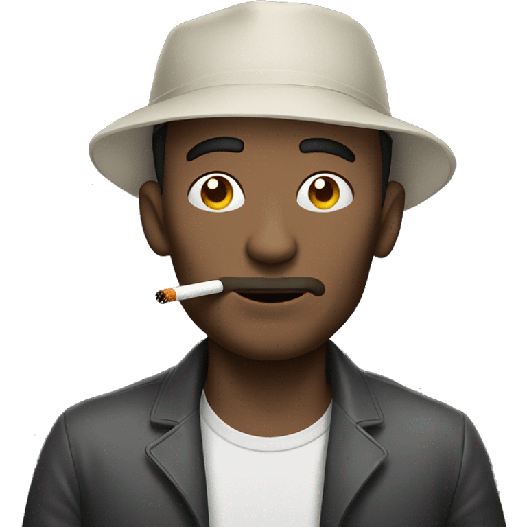 Man smoke cigarettes  emoji