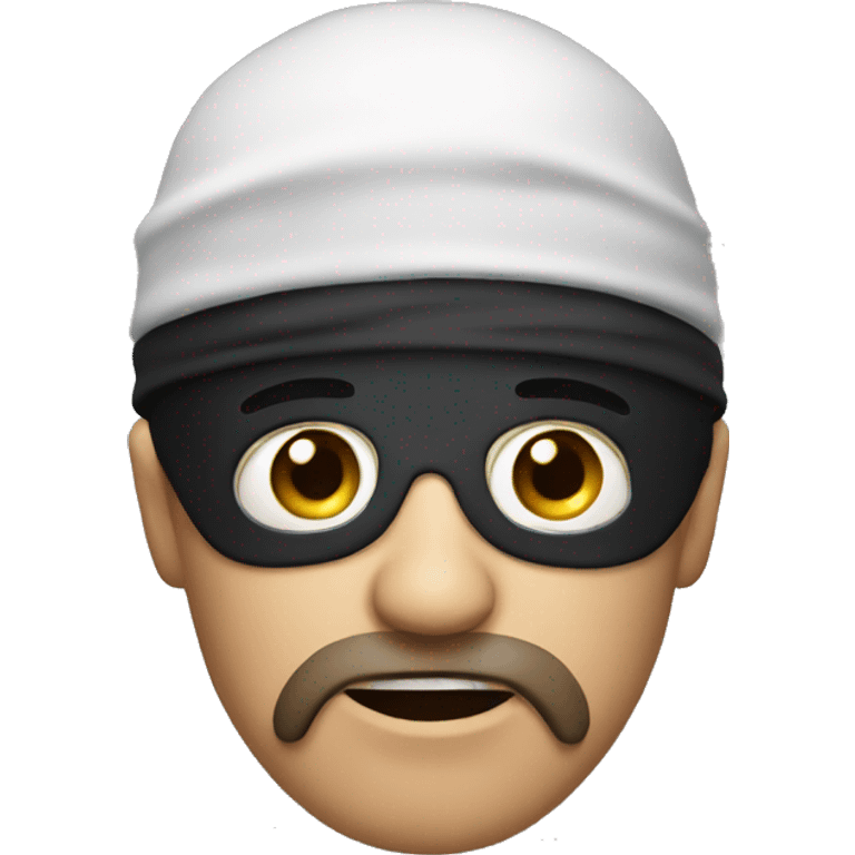 A robber emoji