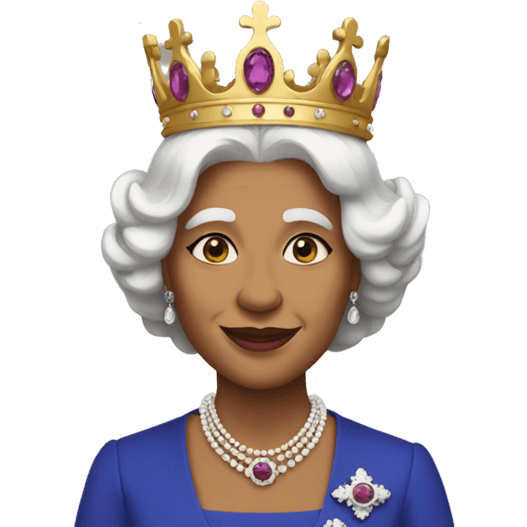 Queen of England emoji