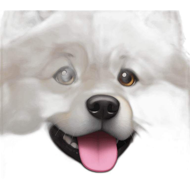 eurasier qui sourit emoji