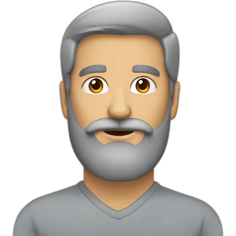 men-beard-grey emoji