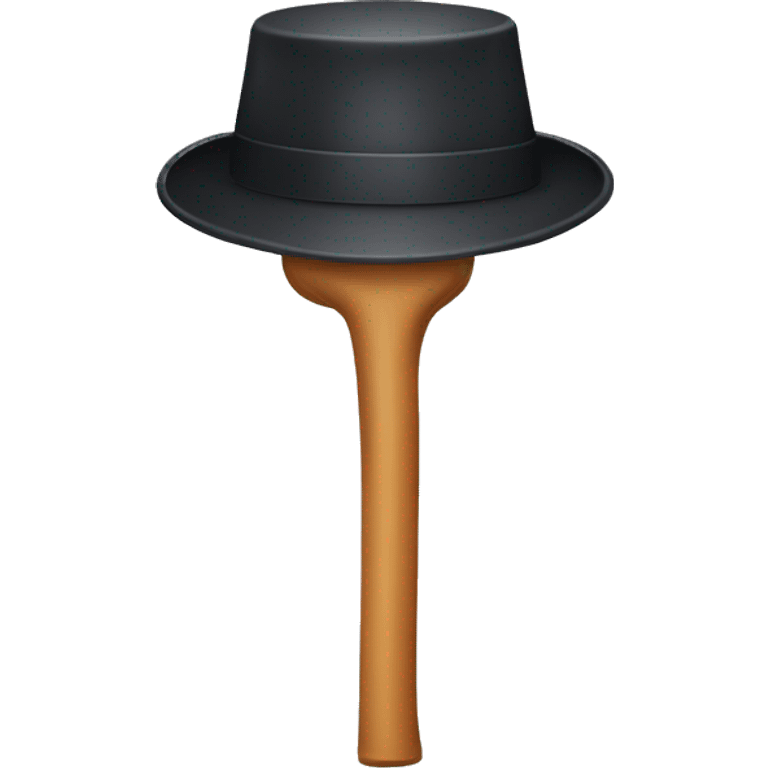 Cane con cappello a cilindro  emoji