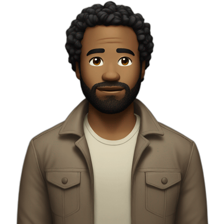 Donald glover full body emoji