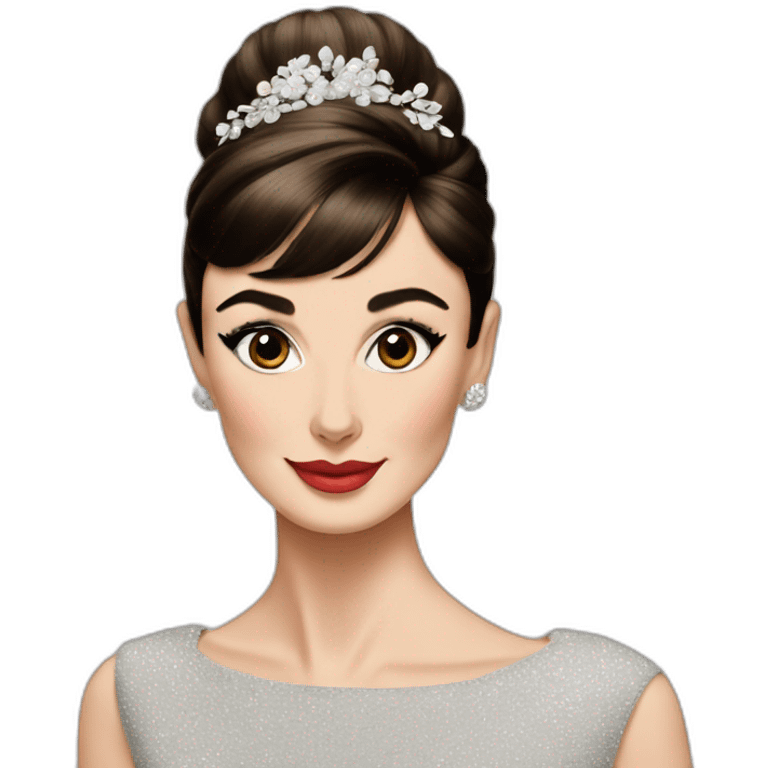 Audrey Hepburn emoji