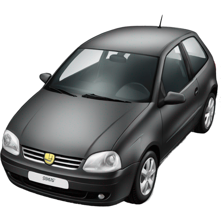 Voiture Polo noir 2006 emoji