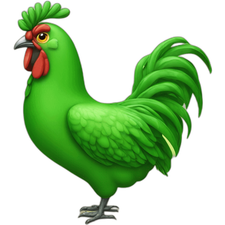 pea-cock emoji