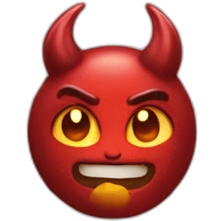 Devil emoji + Angel emoji emoji