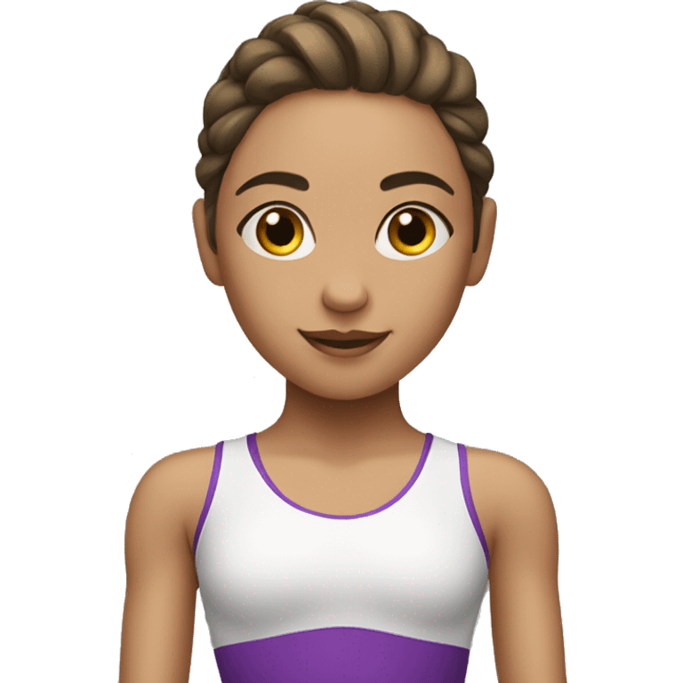 gimnast girl  emoji