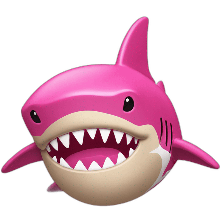 Bape shark pink emoji