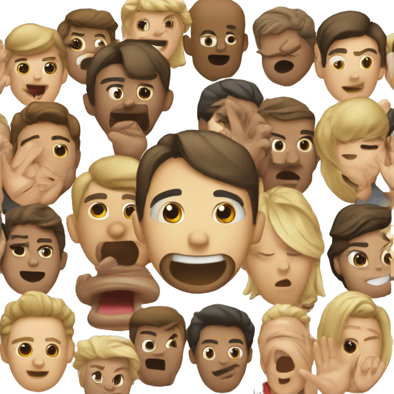 Alguien que saque la lengua emoji