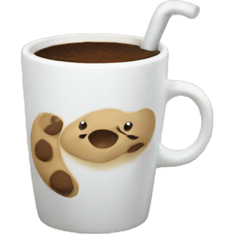 weasel poop coffee emoji