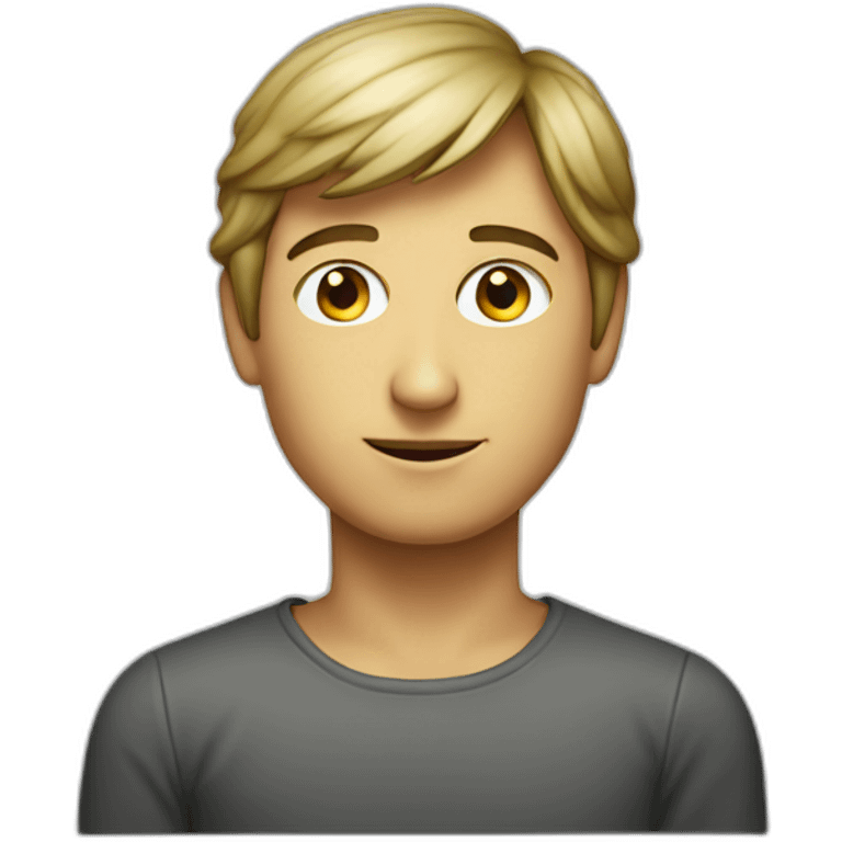 Young Steve Job apple emoji