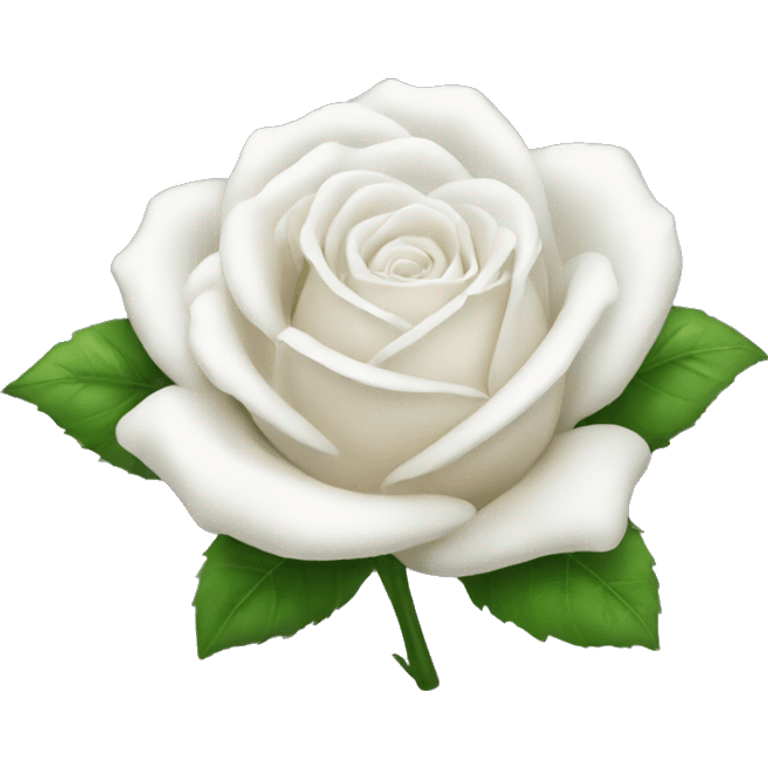 rosa blanca emoji