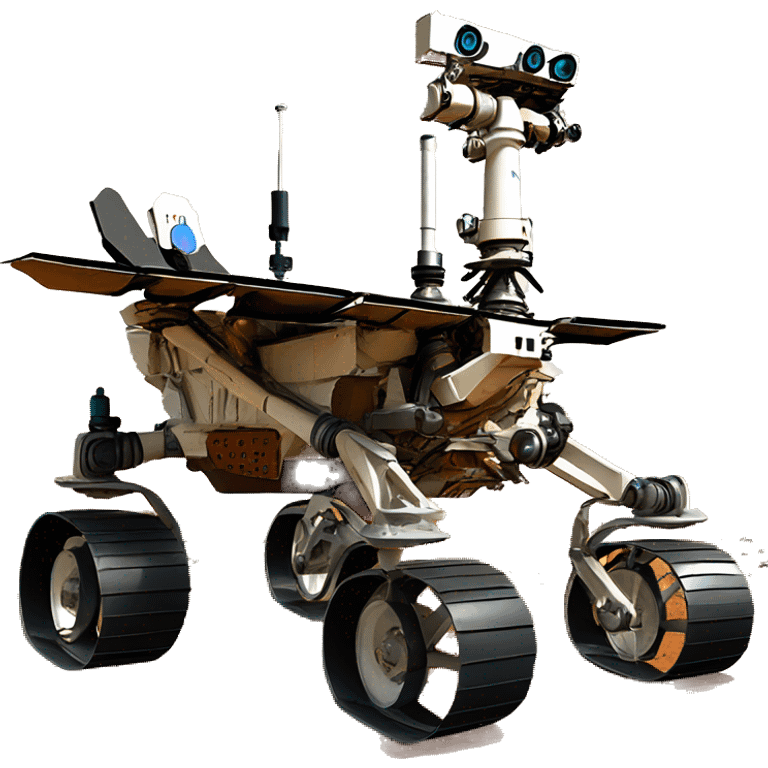 Mars rover emoji