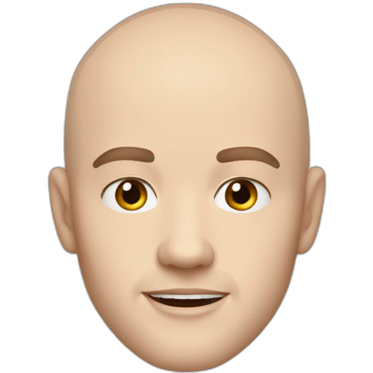 nicholas hoult bald emoji