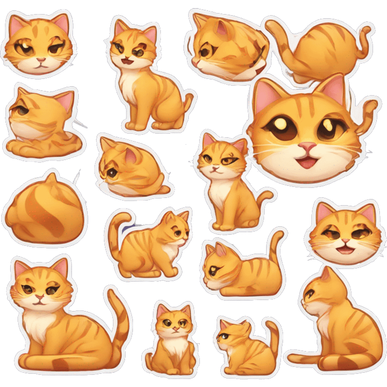 powerful cat emoji