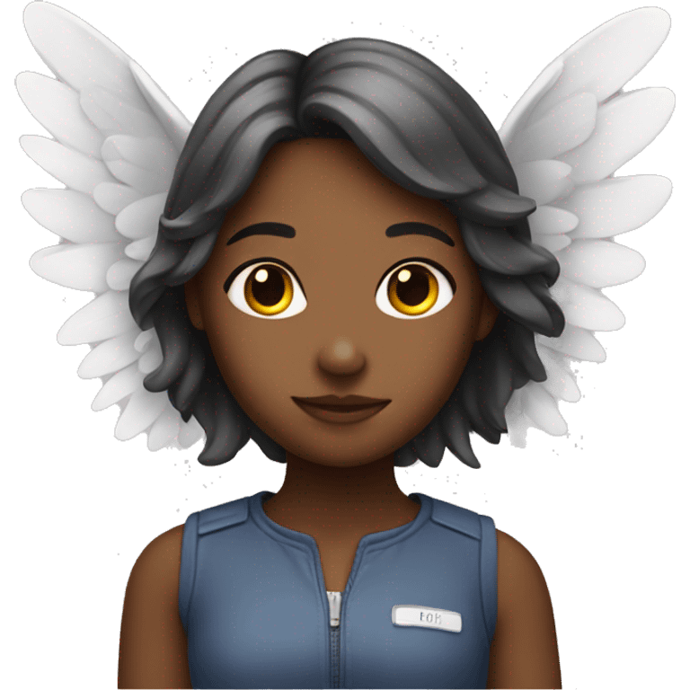 Girl with wings emoji