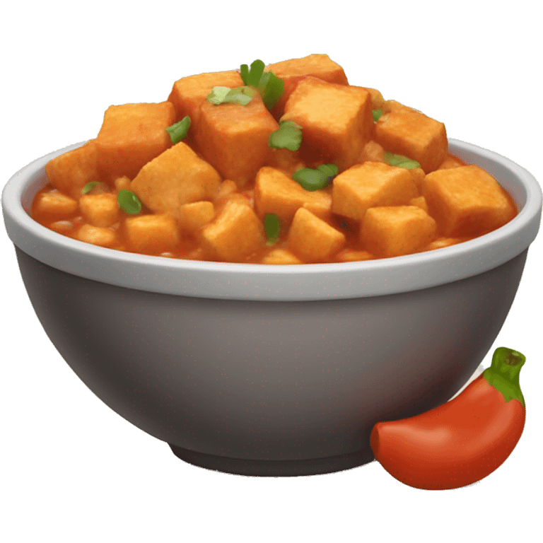 Bowl of menudo emoji