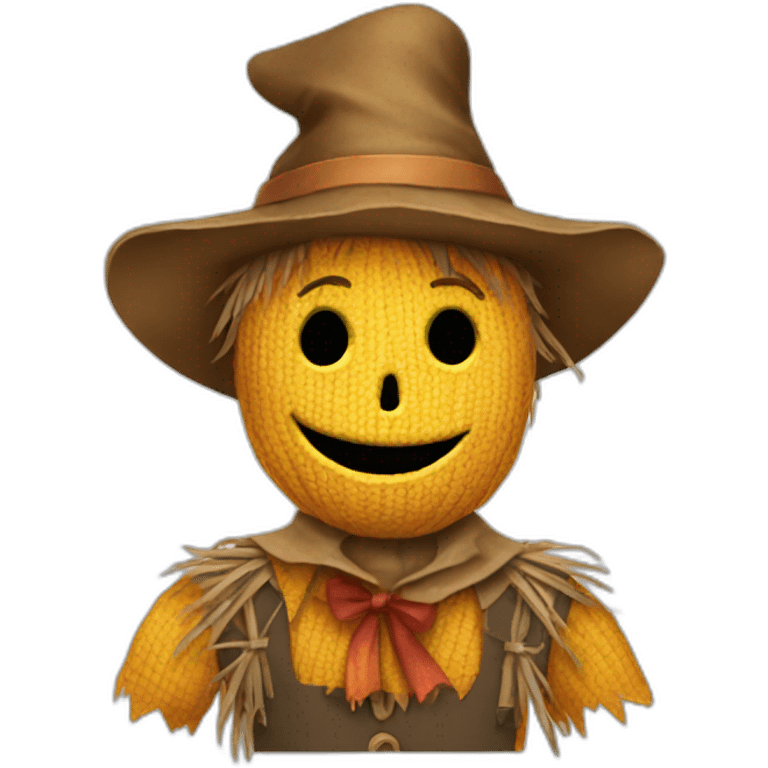 Scarecrow emoji