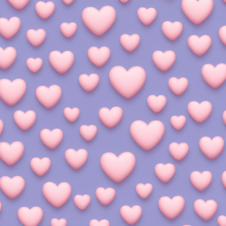 pastel heart emoji