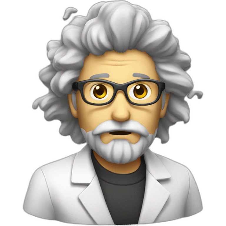 Scientist explosion emoji