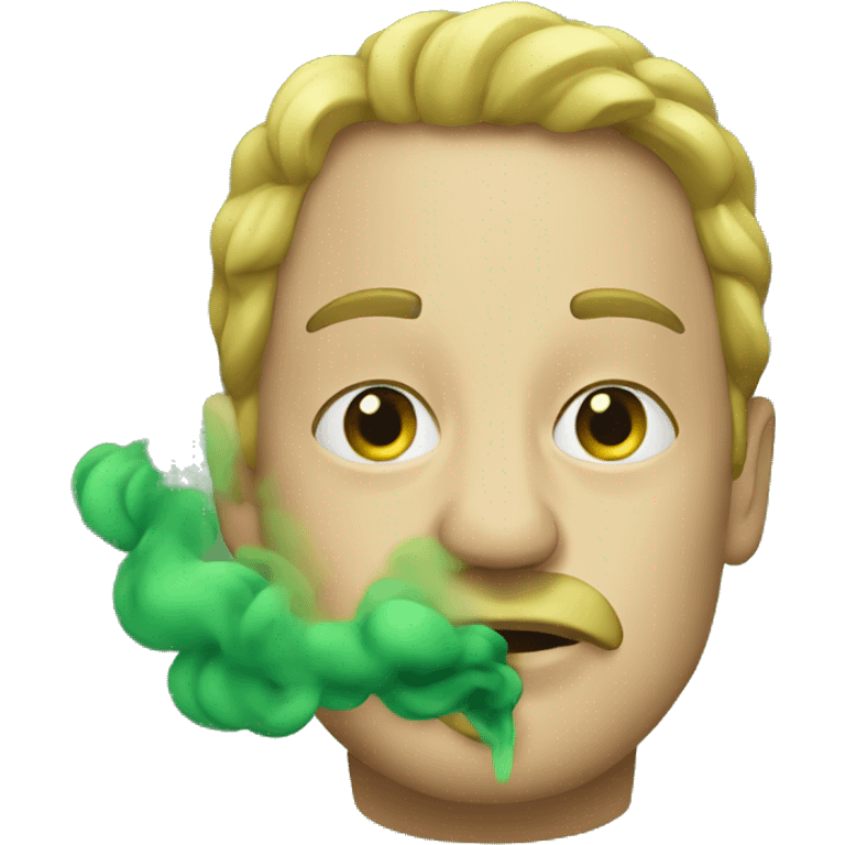 green smoke emoji