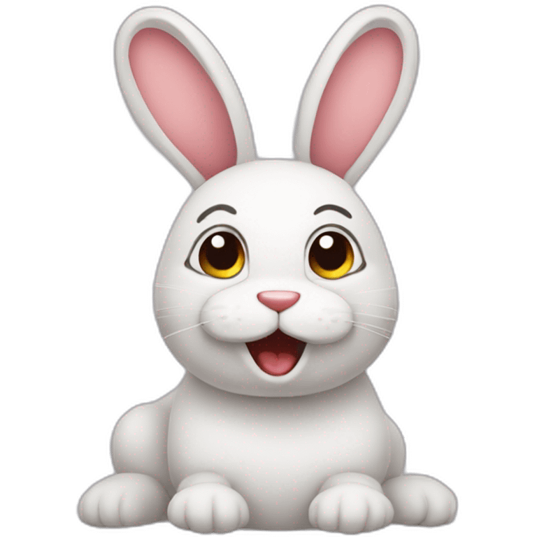 Funny Rabit emoji