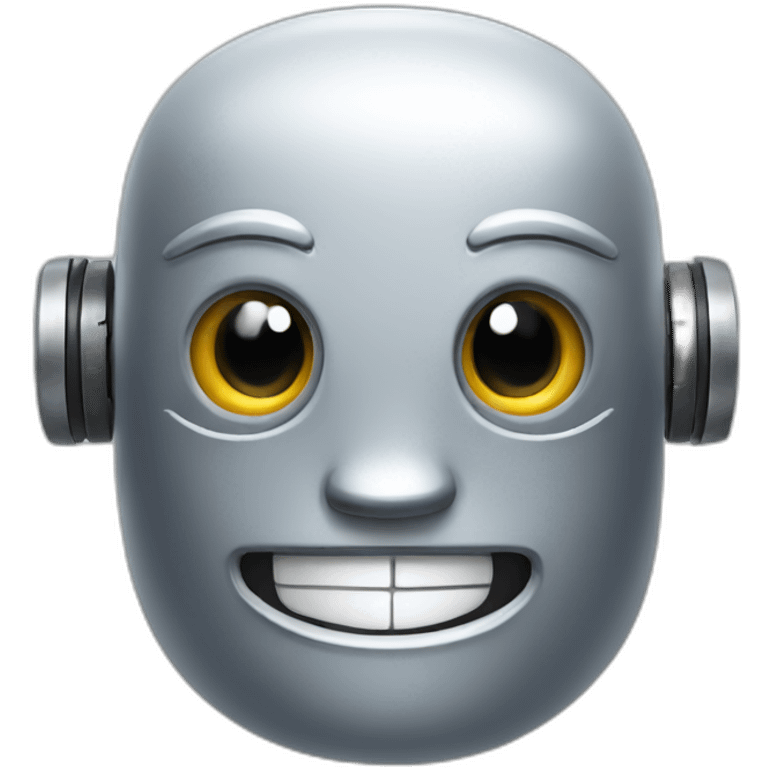 smiling robot emoji