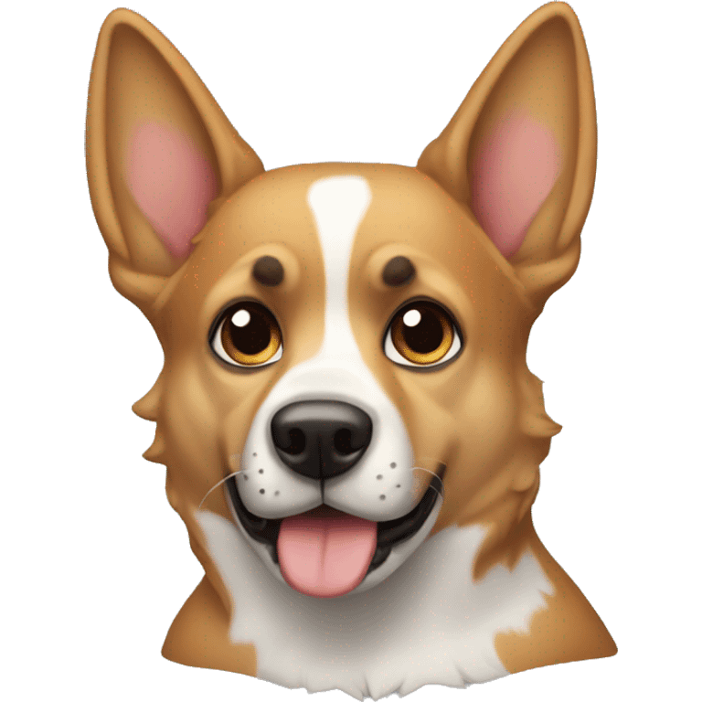 Perro sorprendido emoji