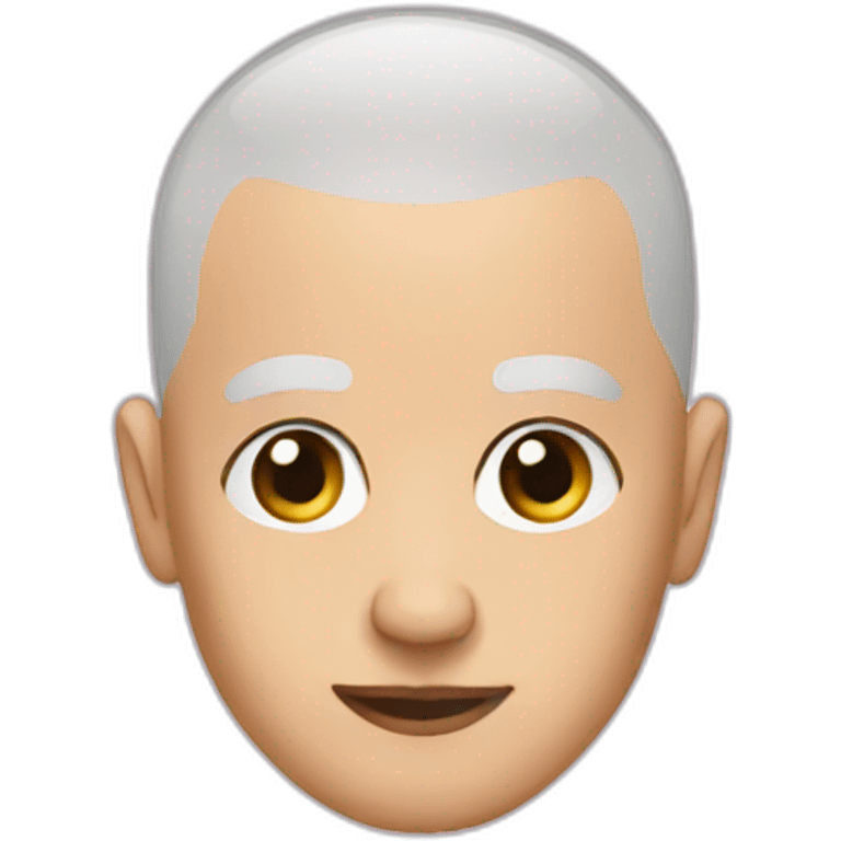 Bald emoji