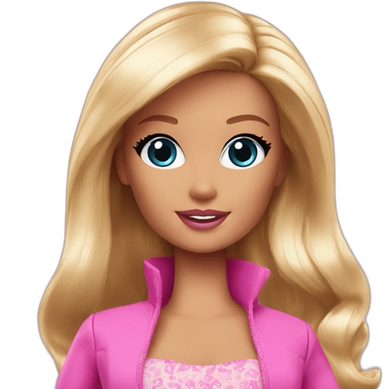 barbie bye emoji