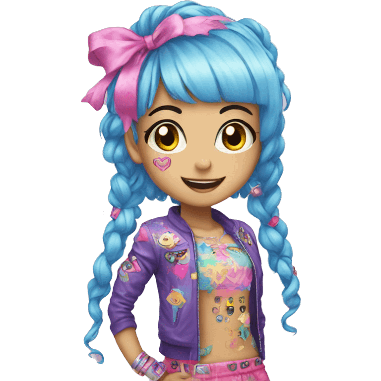 Decora girl  emoji