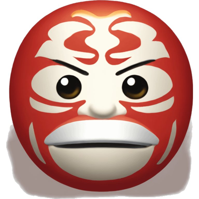 Daruma doll emoji