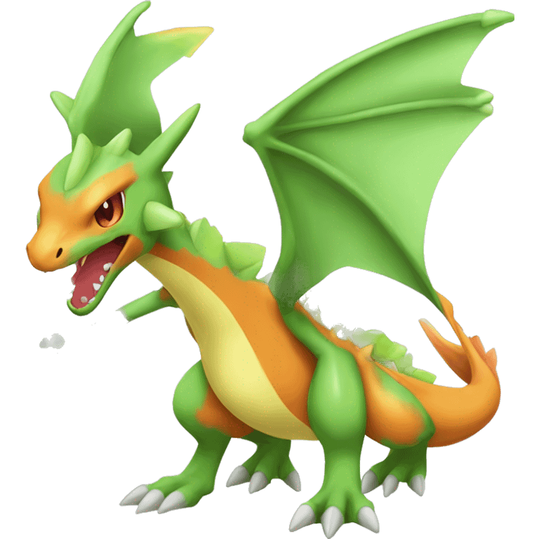 Flygon-Sceptile-Charizard-Fakemon full body emoji