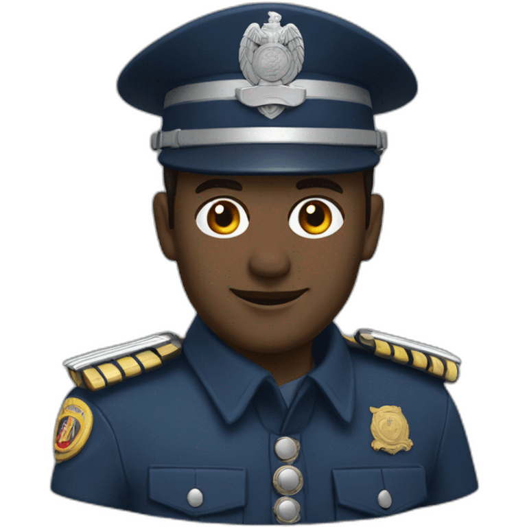 French gendarmerie male emoji