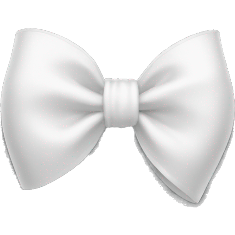 white bow emoji