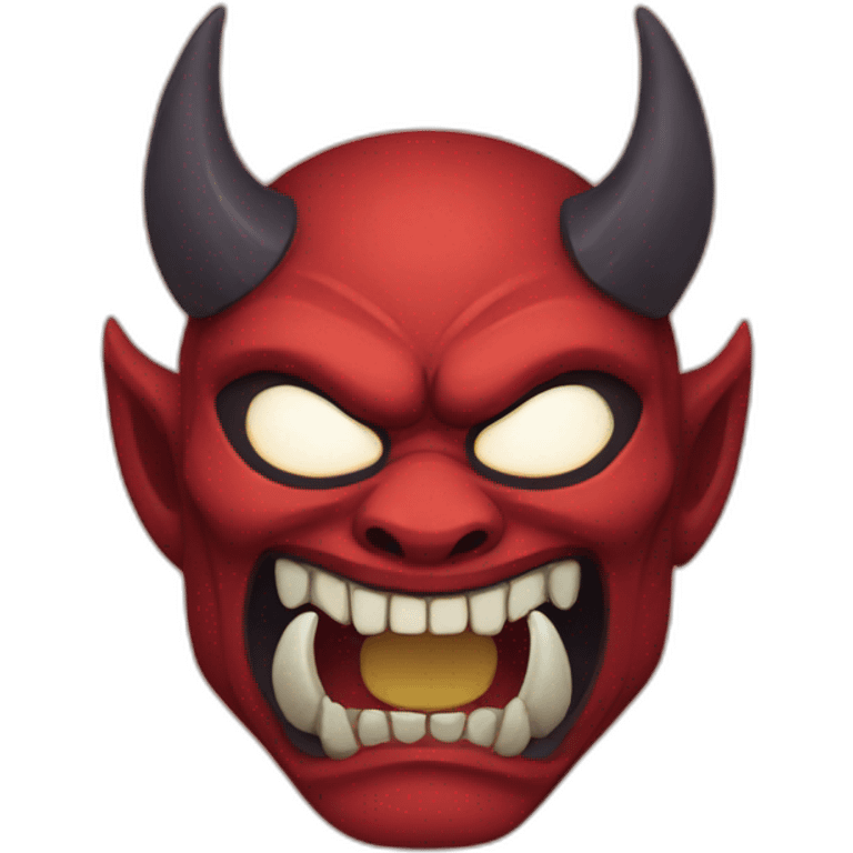 demon oni mask emoji