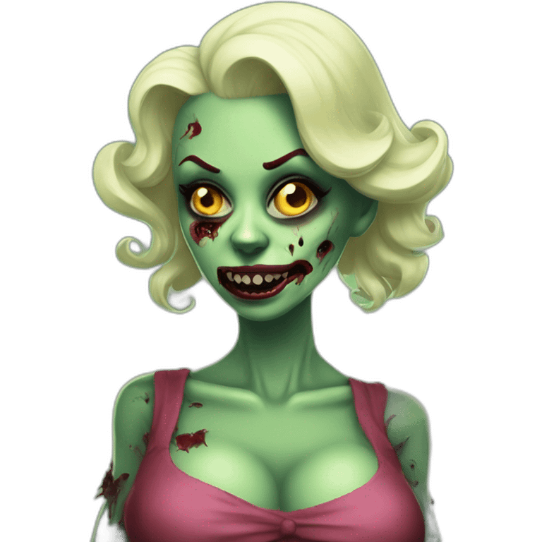 zombi pinup emoji